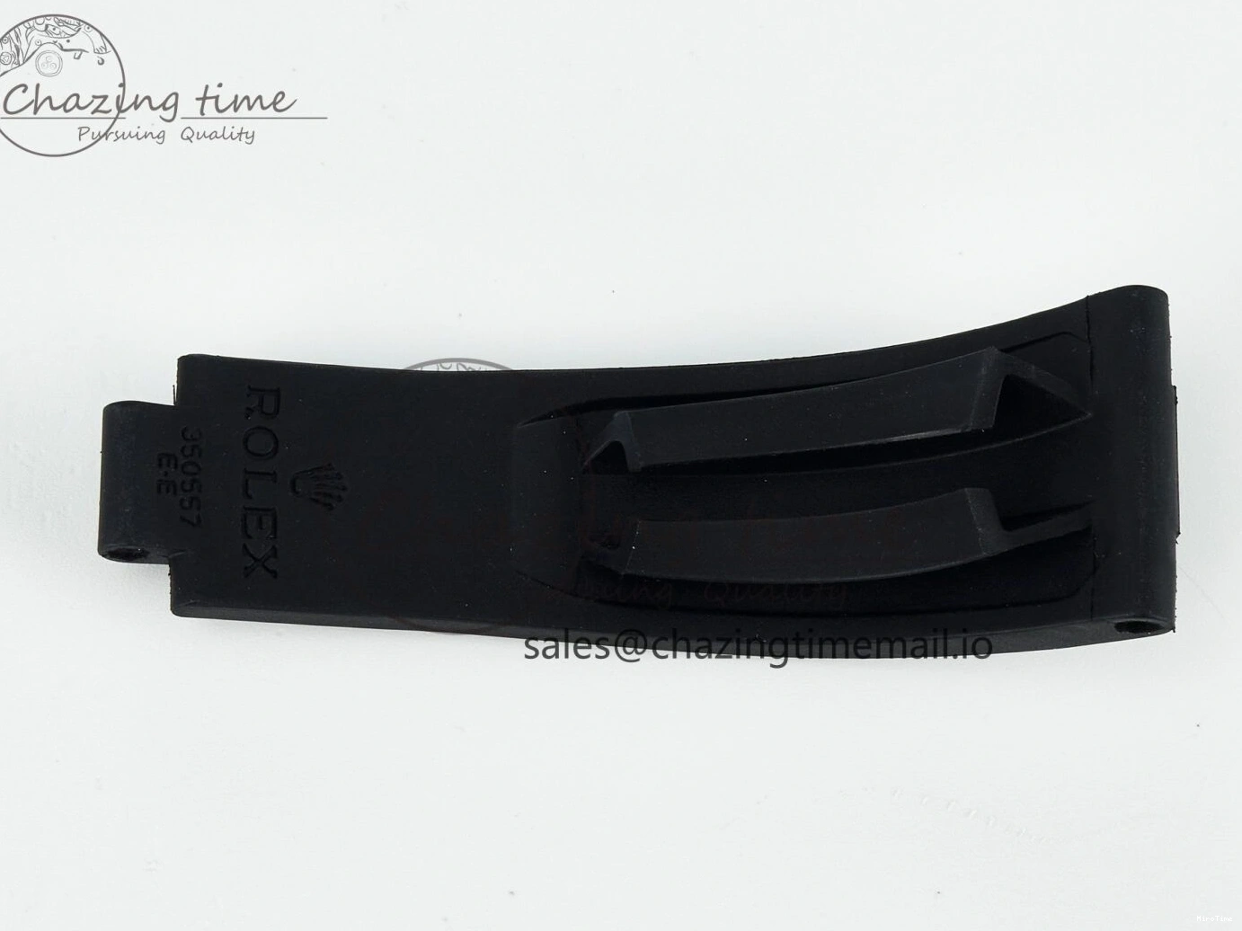 MiroTime 0426 WrinkleFree Yacht-Master 37mm 1:1 Best Edition Black Rubber Strap (Fits the Gen size) 417